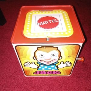 Original 1971 Mattel jack in the box